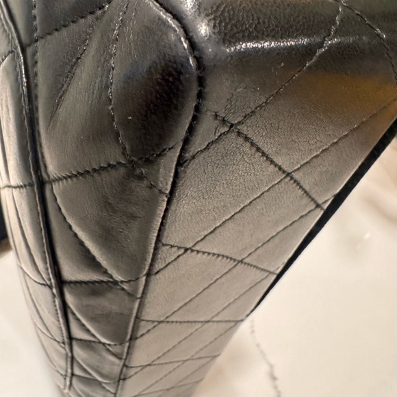 💯💎Authentic 💎CHANEL Paris Limited Edition Lambskinn Double Flap - Picture 13 of 14